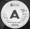 7-дюймовая пластинка HAROLD MELVIN & THE BLUE NOTES - Reaching For The World ABC4161PROMO ABC Records 1976 UK Соул/Фанк Б/У