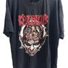 Винтажная футболка KREATOR Coma of Soul Rock Thrash Metal Tour Concert Promo 90-х 1990 года и детская футболка размер L