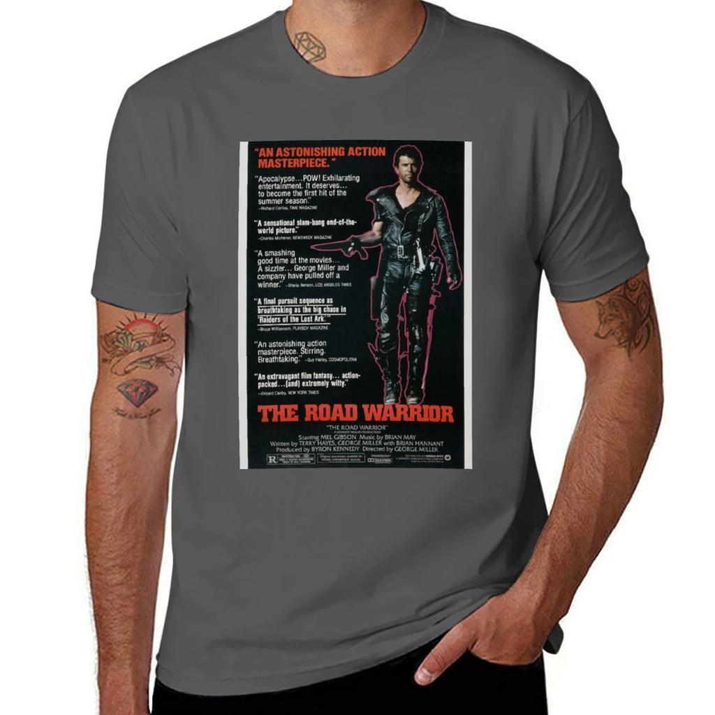 The Road Warrior Tshirt Classic Print Short Sleeve Shirt