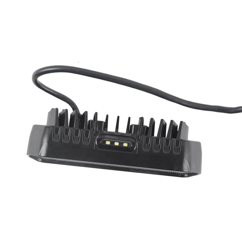 NEW-ATV UTV Roll Bar LED Light High Mounted Brake Light Blue Light For Jeep Wrangler 2016-2018