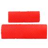 2Pcs Set Rubber Cylinder Wood Grain Effect Brush Painting Tools DIY Wall Decoration