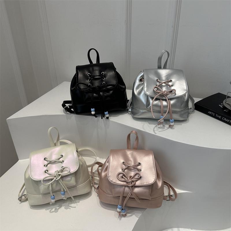 Милая корейская версия рюкзака в форме банта с маленькой сумкой с ручным креплением, индивидуальный рюкзак для женщин, новый модный и трендовый рюкзак