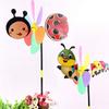 Three-Dimensional Bee and Goldfish Cartoon Windmill with Sequins - Hot Item