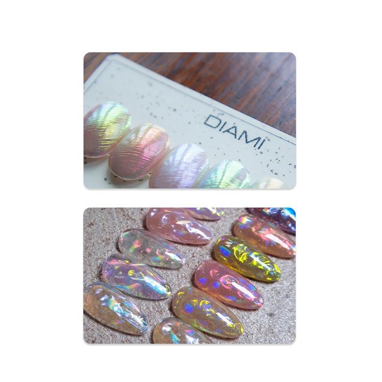 DIAMI Siligelo Non-wipe Nail Color Gel For Mirror Effect 10ml/5ml