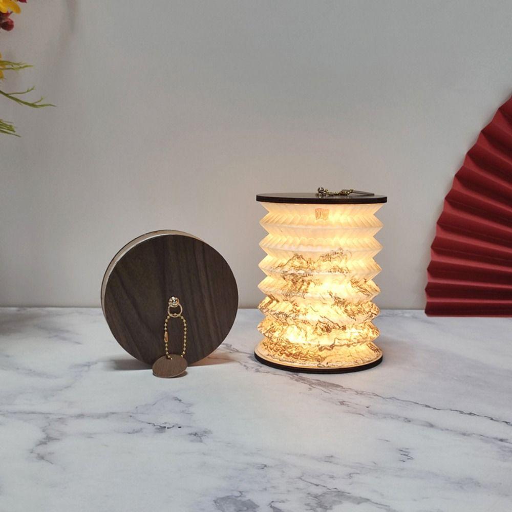 Ручной китайский бумажный фонарь подвесной орнамент новый ночной светильник