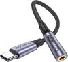 MOSWAG USB C разъем для наушников переходник USB C 3-полюсный 4-полюсный адаптер для наушников с ЦАП прочный кабель 3-полюсный 4-полюсный аудио адаптер-преобразователь