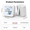 Tuya WiFi BT Dual-Mode Temperature Humidity Tester LCD Backlight Display Mobilephone APP Remotely
