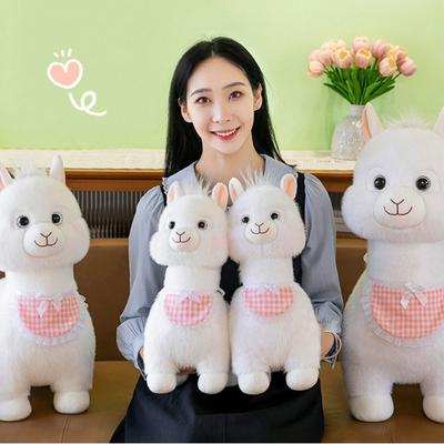 Весло Альпака Альпака Плюшевая игрушка Плюшевая игрушка-животное Подушка для сна Плюшевая кукла-овечка Куклы-животные Плюшевая подушка Животные Мягкие игрушки