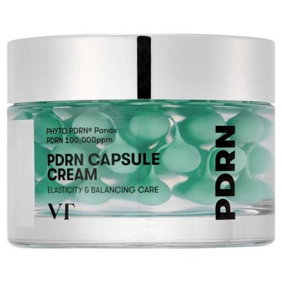 VT COSMETICS Капсульный крем PDRN 100, Увлажняющий крем для лица с 100 000 ppm PDRN, Корейский уход за кожей