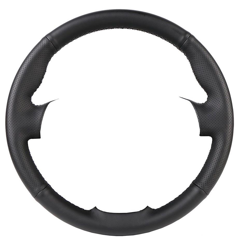 DIY Customaizd Car Steering Wheel Cover For Buick Sail Opel Astra G H 1998-2007 Zafira A Leather Braid For Steering Wheel