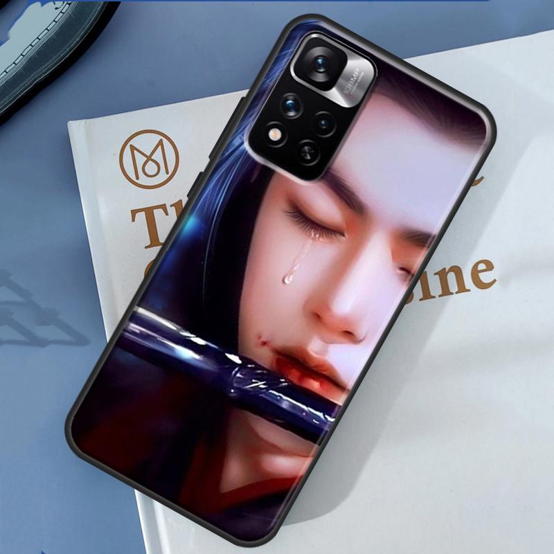 Чехол The Untamed Wang Yibo XiaoZhan для Xiaomi Redmi Note 12 11 10 9 8 Pro Чехол для Redmi Note 10S 11S 10A 10C 9A 9C 12C 9T