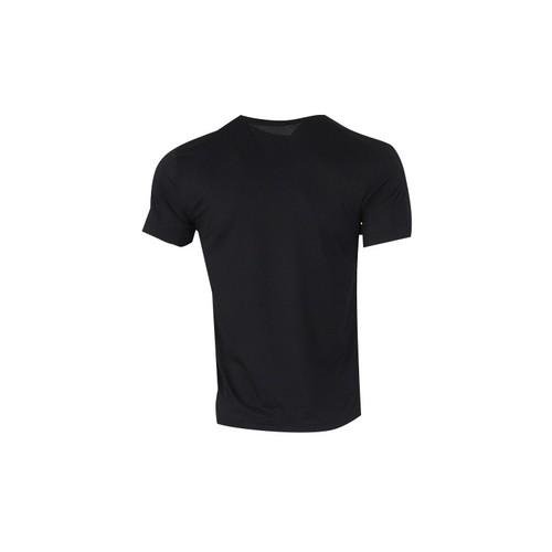 Nike Мужская черная однотонная футболка с логотипом