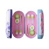Handmade Chinese Style Double Layer Eyeglass and Contact Lens Case with Cute Digital Print