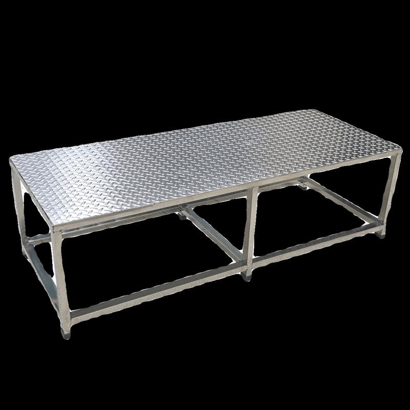 Heavy-Duty Stainless Steel Step Stool