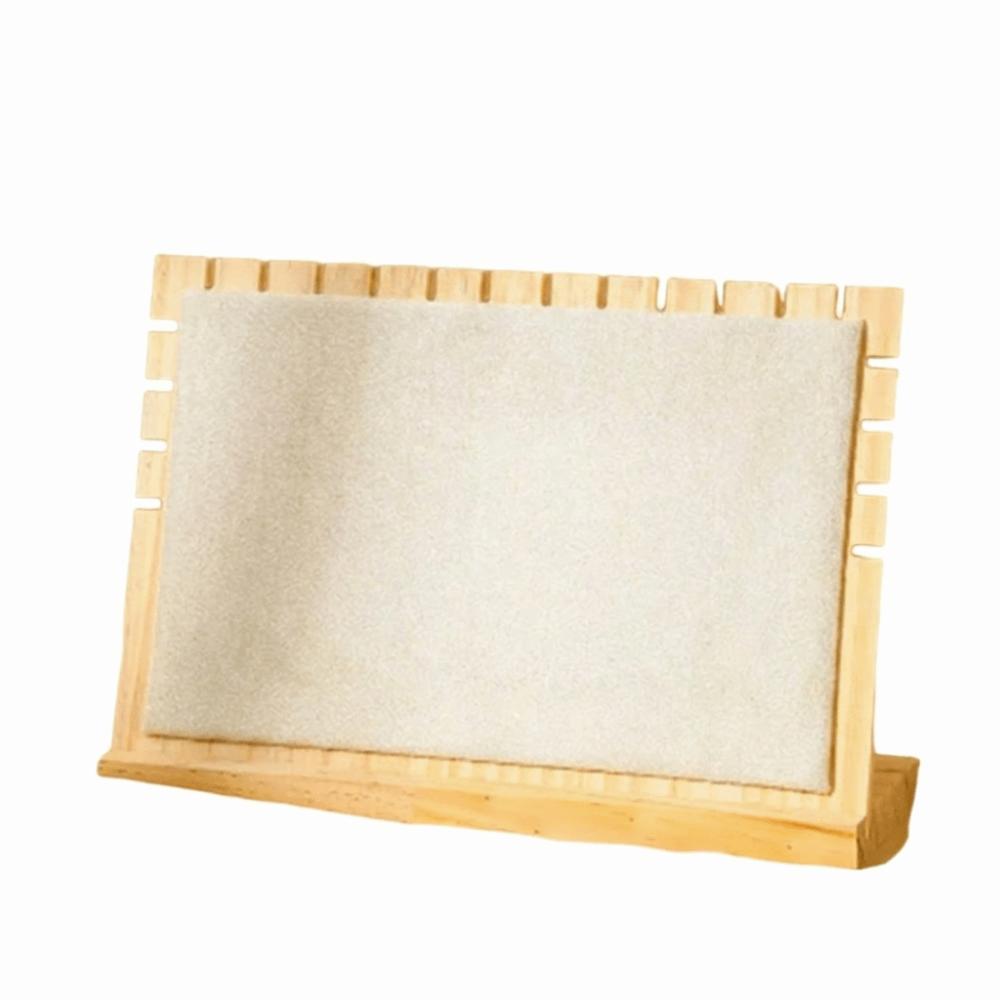 Solid Wooden Necklace Hanging Rack Multi-Functional Jewelry Display Frame Jewelry Organizer
