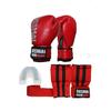 Тройные боксерские перчатки для кикбоксинга, муай-тай, бандажные перчатки и комплект каппы Kmp995