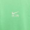 Nike Letter Logo Round Neck Casual Long Sleeve Drop Shoulder T-Shirt Women T-Shirt Spring-Green FN1898-363