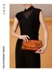 [Intangible Cultural Heritage Silk] New Chinese Style Handbag, Banquet Bag, Cowhide Crossbody Bag