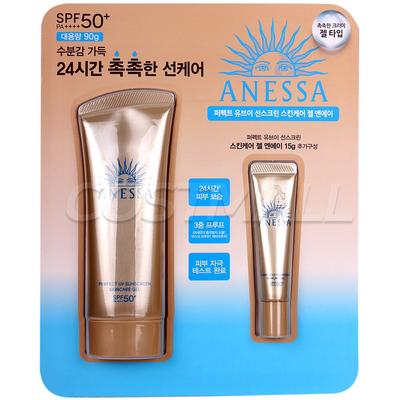 Солнцезащитный гель UV&A 90 г+15 г Солнцезащитный гель Costco, 1 шт.