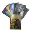 9.3*6.7cm Fantasy Cats Oracle Deck 24 Pcs Oracle Cards