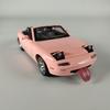 1:32 MAZDA MX-5 Литая модель гоночного автомобиля из сплава Симуляция звука и света Детские развивающие игрушки Подарок на день рождения для мальчиков