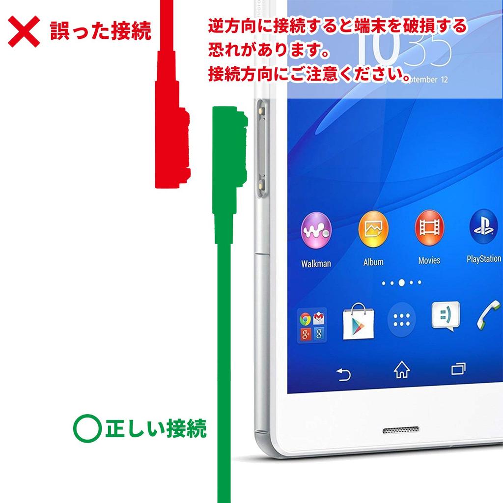 USB Magnet Charging Cable Black for Sony Xperia Z F Ultra/Z1/Z1 (Z1 s)/Z2/Z3