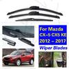 Комплект дворников Передние Задние Дворники Для Mazda CX-5 CX5 KE 2012 2013 2014 2015 2016 2017 Лобовое Стекло Окно 24"18"14"
