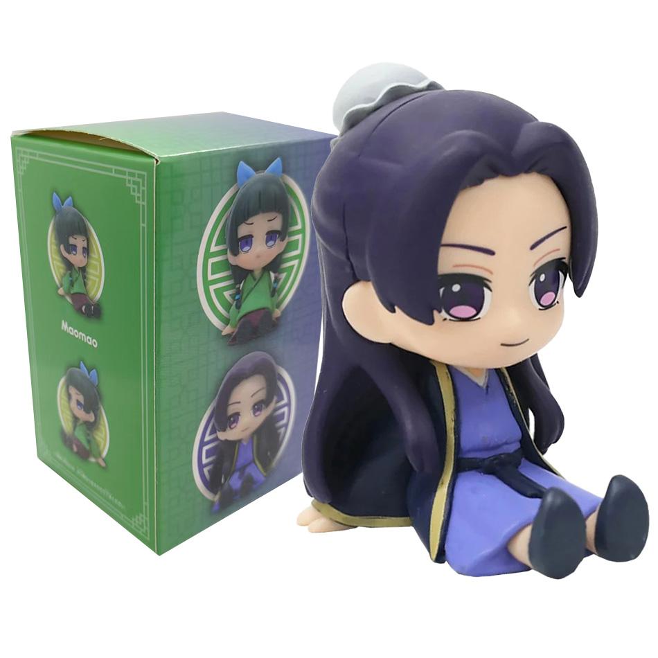 Новый Дневник аптекаря Маомао Джинши Мини-фигурка Аниме Периферия Кавайные Сидячие Игрушки Настольные Автомобильные Украшения Модель Подарки