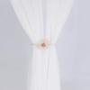 Flower Curtain Tiebacks Handmade Window Ties Creative Curtain Buckle  For Home Office Decorative