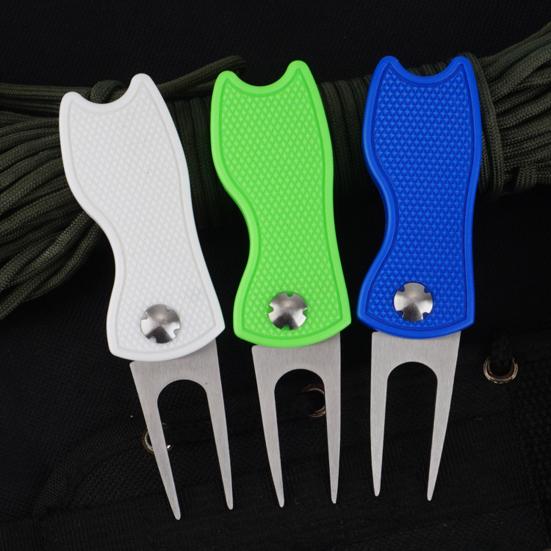 Golf Divot Tool Anti-oxidation Multi-functional Repair Tool Less Damage to Greens Golf Divot