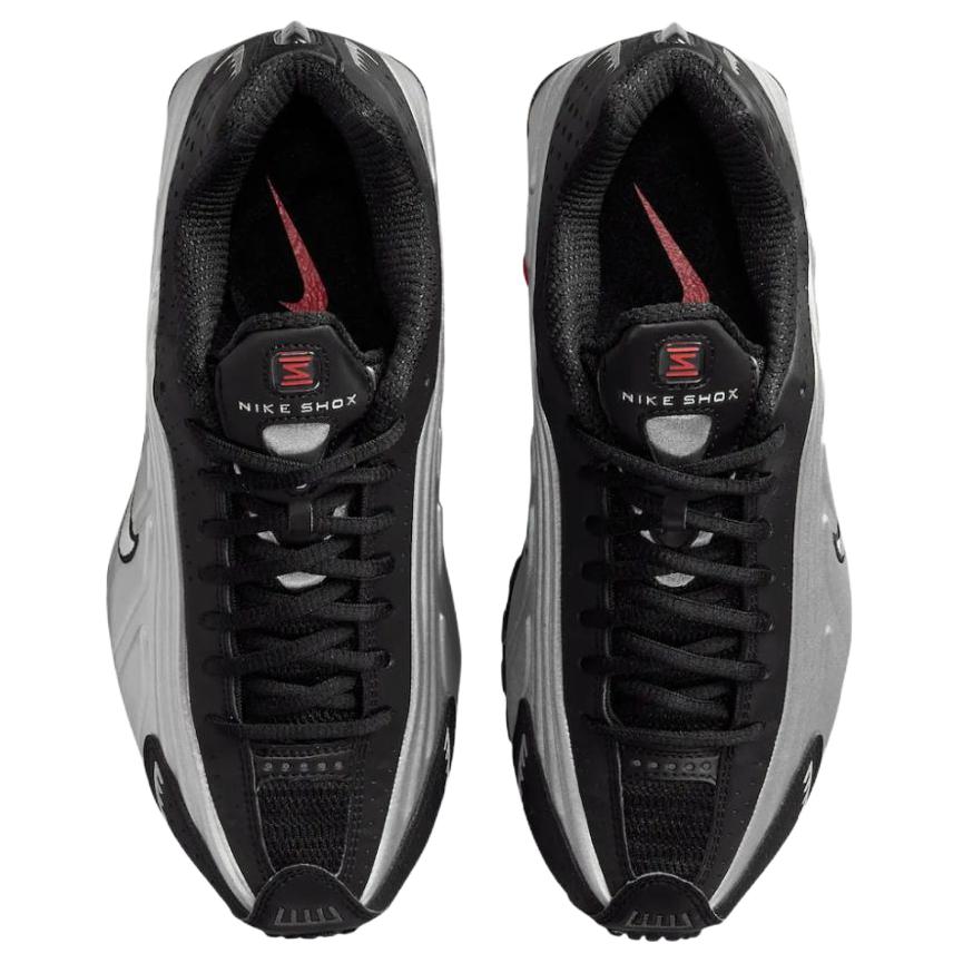 Nike Женские кроссовки Shox R4 Черный Металлик Серебристый AR3565-011