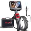 Ralcam Articulating Tip Scope IPS LCD IP67 Industrial Endoscope Camera with LED for Precision and Gas Pipe and Equipment Japanese Language Support