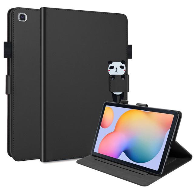 Чехол для планшета Coque Pour Samsung Dock Lite Cute Kawaii Cat Красноокрашенный чехол для планшета Pour Samsung Galaxy Tab Dock Lite Sm-p610 P615 Магнитный чехол
