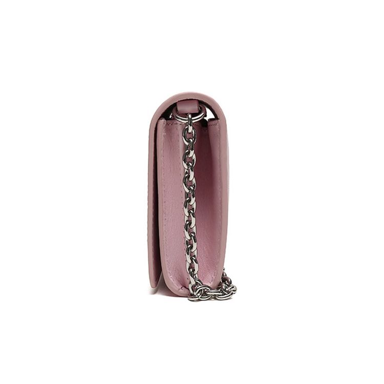 Kenzo Eye Logo Pattern Leather Chain Shoulder Bag Women bags Light-Pink F96-2PM618-L22-33