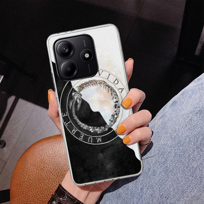 Чехол для телефона Residente C-Canserbero для Xiaomi Redmi Note 15 14 13 12S 12 11 Pro Plus 14S 11S 11E 10 10S 11T 5G Персонализированный чехол