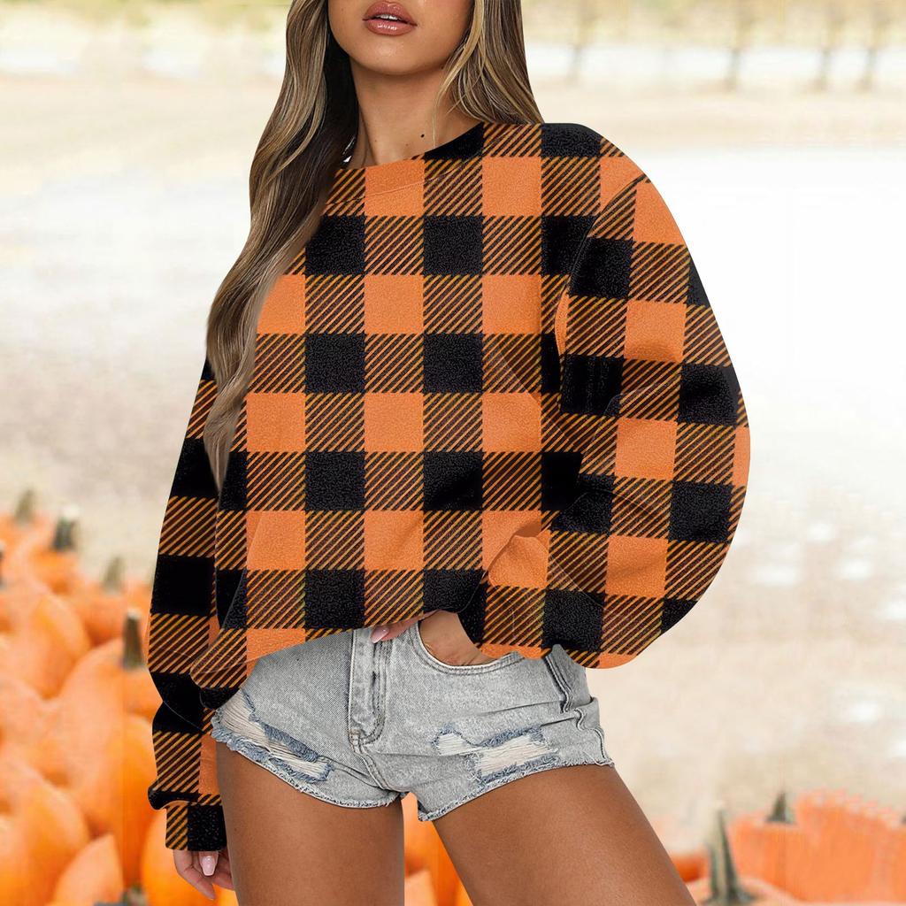 Женские осенне-зимние топы, женская толстовка с длинными рукавами, повседневные флисовые топы с круглым вырезом, свободный крой, половер