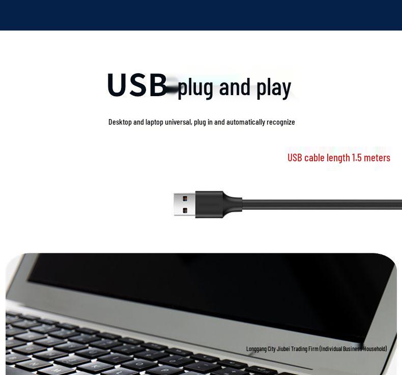 4K Ultra HD Webcam with USB Mic & Beauty Filter for PC/Laptop