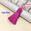 5CM Short Fat Tassel Chinese Knot Vertical Ice Silk Pendant DIY Handicraft