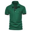 Deer Embroidered Polo Shirt Short Sleeve Judy Mesh Lapel Men's T-Shirt Plenty
