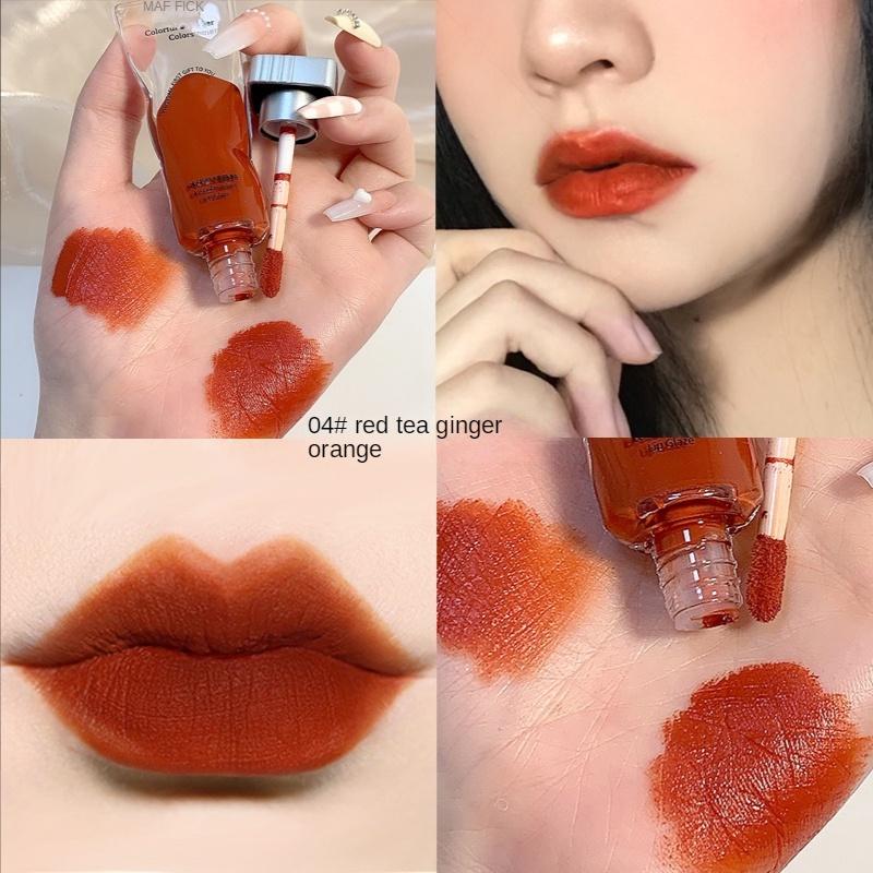 Ice Velvet Lip glaze Прозрачный пигмент Матовая помада-блеск для губ Ice Parity