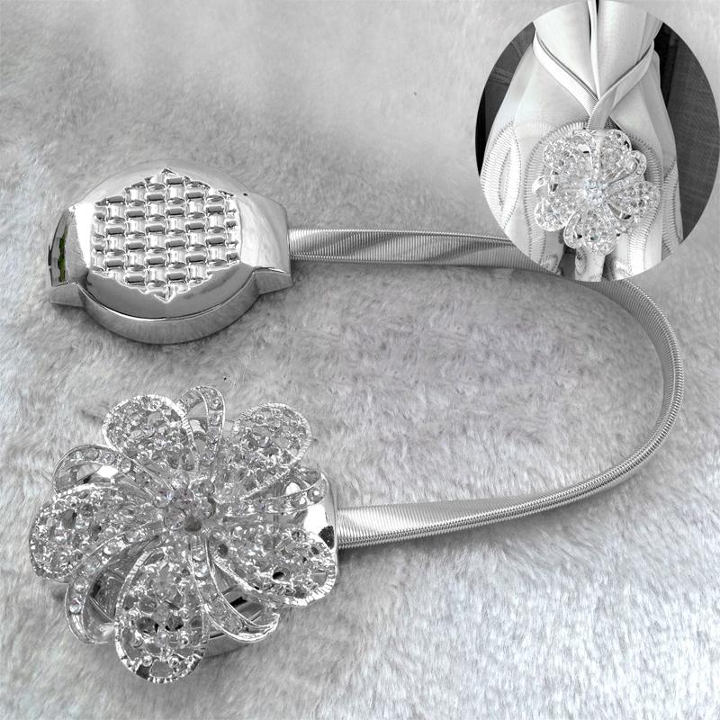 Новые европейские модные креативные металлические магнитные зажимы для штор, пряжка для штор, украшения, аксессуары