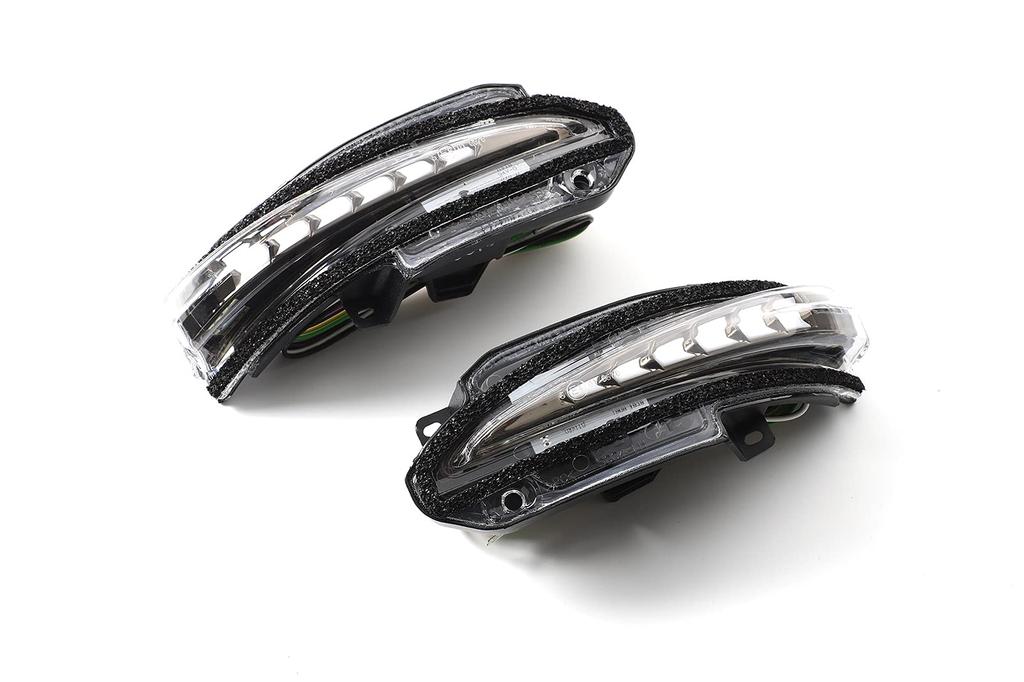 AVEST VerticalArrow Sequential LED Door Mirrors with Flowing Turn Signals in Bronze Gold for Toyota Harrier Series 80/60