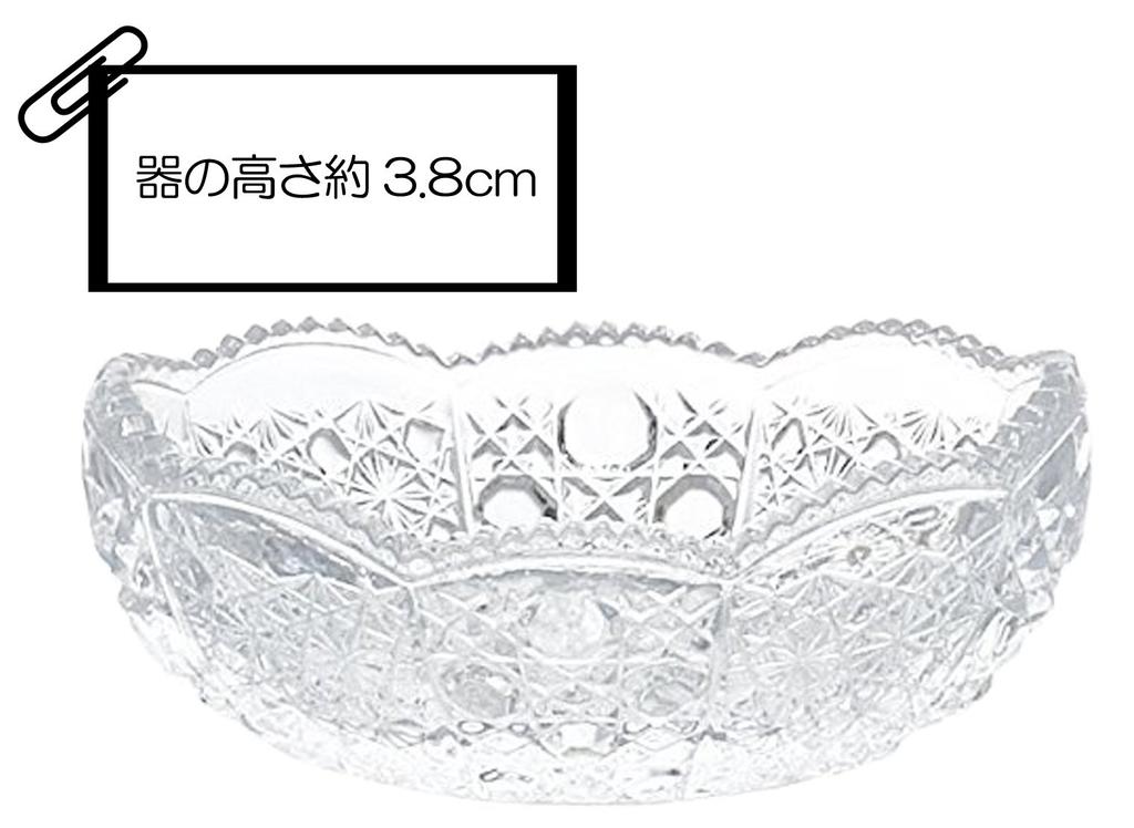 ADERIA Small 9 xx Высота см Peeking Delicacy Set of Made in Japan Bowl, прозрачный, Max. 5.6 3.8 Держатель, 6, NT-146