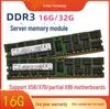 Compatible with Samsung Micron 16GB/32GB DDR3 ECC REG 1333/1600/1866 8GB Server Memory Module