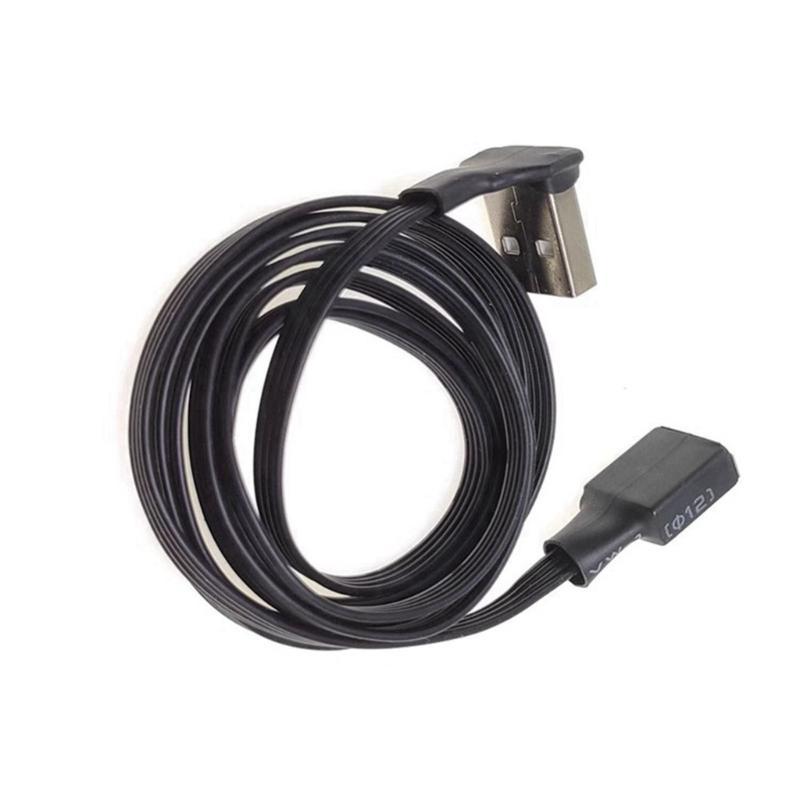 Прямая/90-градусная угловая USB 2.0 удлинительная кабель-удлинитель Male to Female, плоский кабель для мыши, клавиатуры, зарядки