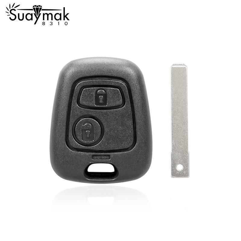 Дистанционный ключ для автомобиля Citroen C1 C2 C3, вход без ключа/433 МГц/VA2 Blade/чип ID46 7961