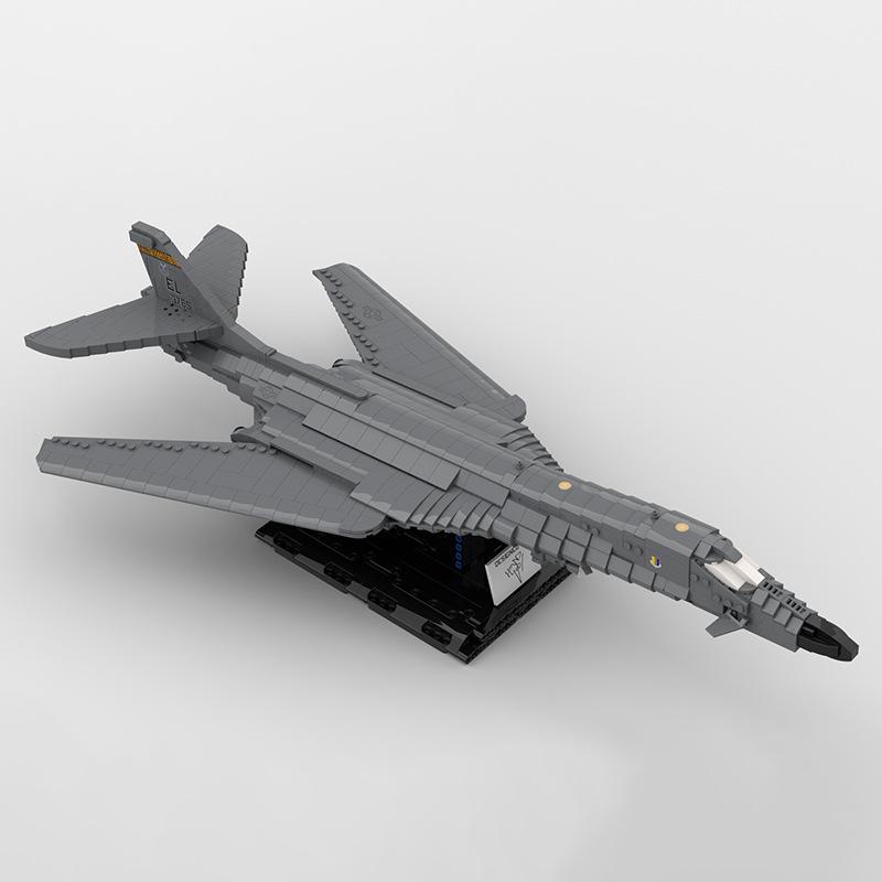 Совместимый с конструктором 141727 B-1B Lancer, Военный самолет, Космос, Модель, Украшение, Подарок