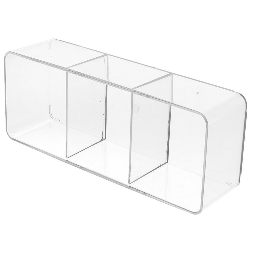 Акриловый органайзер для чайных пакетиков 22*8.5*5.5 см Сортируйте и организуйте Полки для хранения Гостиная