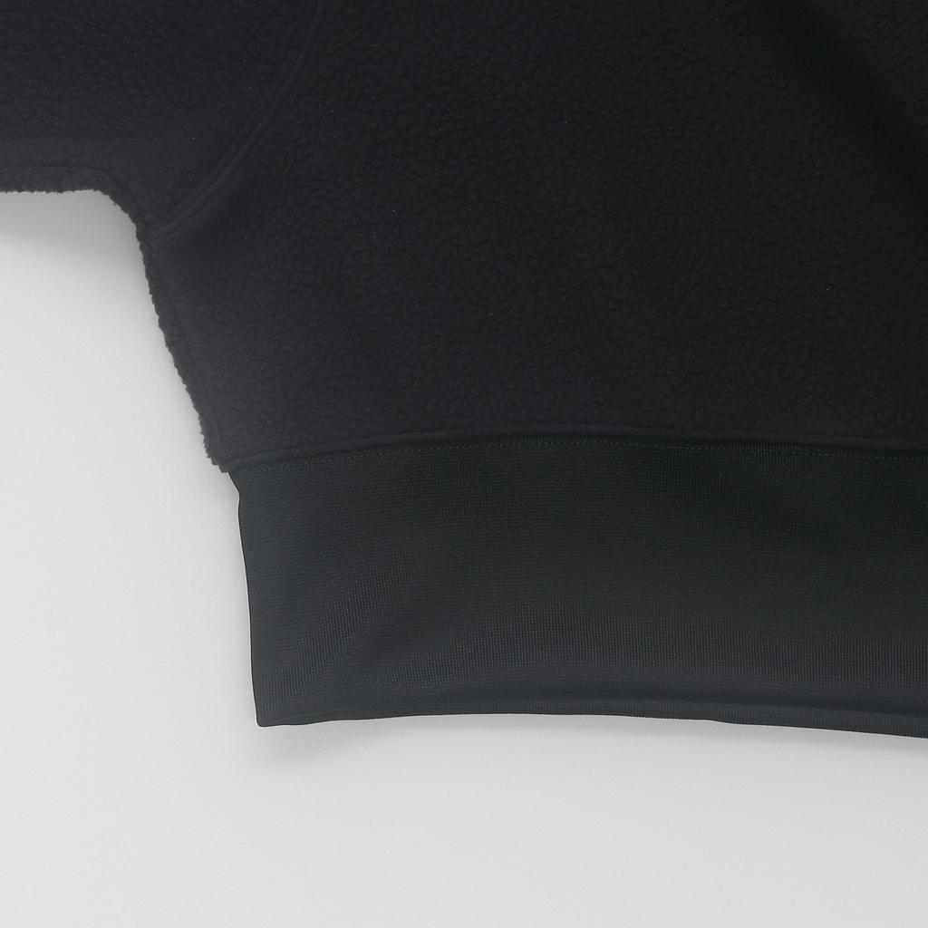 Nike Свитшот с круглым вырезом и логотипом, длинный рукав, женская толстовка, черный цвет DQ6845-010