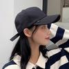Solid Color Fashionable Versatile Baseball Cap Summer Hat Women's Travel Sunscreen Sun Hat Adjustable Cap Shows Small Face